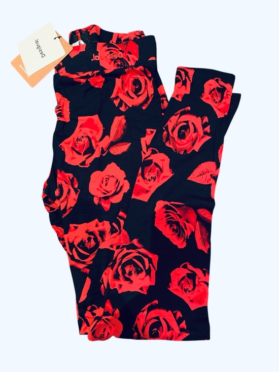 Desigual Pants - 🌹DESIGUAL🌹NWT! ROSES STRETCHY ATHLETIC LEGGINGS!